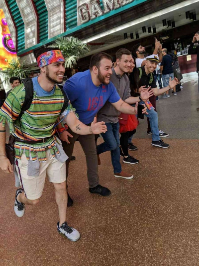 Las Vegas Scavenger Hunt Team Photo